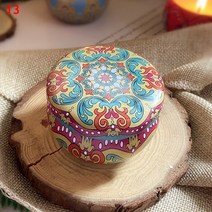 Scented Candles Fragrance Handmade jar Dried Flowers Tinplate Box Mini Tins for Wedding Gift Home De, 13