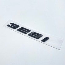 자동차부품새로운 글꼴 숫자 문자 316i 320i GT ABS 엠블럼 BMW 3 시리즈 E90 E46 F30 자동차 트렁크 로고, 06 glossy black 328i
