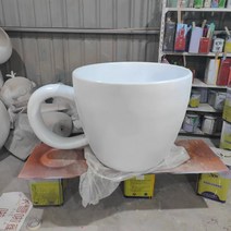 카페 홍보물 조형물 인테리어 간판 대형 커피콩 모형 입체커피빈 커피모델 벽 장식 구조물, 80 컵