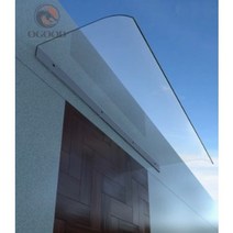 투명 캐노피 차양 비가림 창문 현관 어닝 테라스 베이 Wstug 증정, 9번, 1개