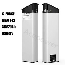전기 자전거 배터리 수리 리필 교체 개조 g force 새로운 t42 접이식 지방 타이어, 48v 20ah (960wh)