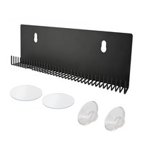 케이크받침 케이크판 FOSHIO금속 헤어 익스텐션 홀더 랙 30cm 블랙 스테인레스 스틸