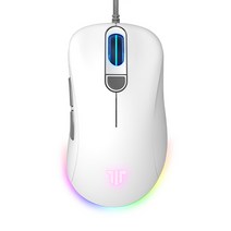 제닉스 컴퓨터 마우스 게이밍 버티컬 LED 게임용 옵티컬 유선, _, 제닉스 TITAN G 게이밍 마우스 LED 화이트