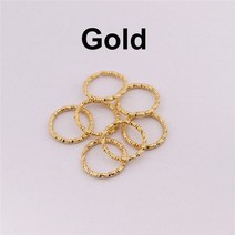 기부반지 50-100pcs 실버 도금 라운드 점프 반지 트위스트 오픈 커넥터 쥬얼리 마킹 결과 공급 DIY