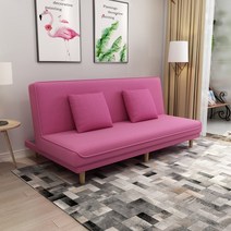 북유럽풍 모던 패브릭 침대 소파 120 150 180 19종, 바이올렛_120 + 쿠션