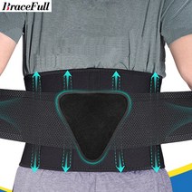 허리보호대 허리 통증용 등 버팀대 요추 패드가 있는 지지 벨트 탈장 디스크 좌골 신경통 척추 측만증, 중, 01 S