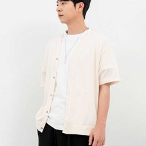 로센 반팔 가디건