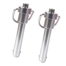 GHSHOP 2x 링 핸들 볼 잠금 핀 40mm, 설명, 스테인레스 스틸