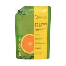 에코띠끄 친환경 천연 1종 주방세제 리필 1000ml