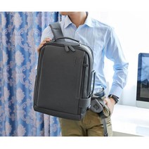 확장형 수납 튼튼한 남자정장백팩 직딩백백 40대남자백팩 유럽여행백팩