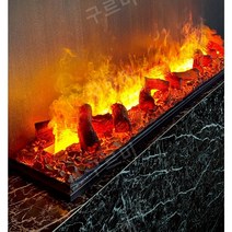 벽난로인테리어 불멍 가정용 실내 수입 난로 전원주택 온풍기 희터 무드등 장식 전기히터, 1