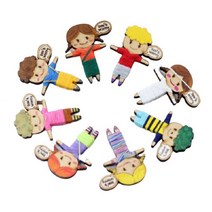 걱정인형 만들기 DIY 수능합격기원 나무공예 수업교구, 여자