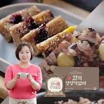 [이보은의 잘차린한끼] 영양찰밥 11개+영양약밥바 25개, 단품