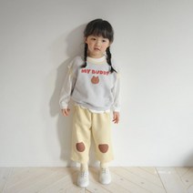 버터컵 동글이 통팬츠 봄 유아 아동 면바지 남여공용