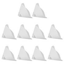 3D 프린터 부품용 광경화 수지 깔때기 SLA 소모품 필터 10팩, 설명, 화이트, 설명