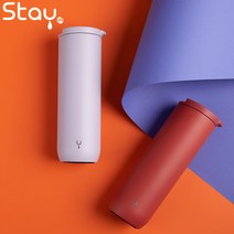 [스테이24] 라운 보온보냉 텀블러 450ml, 옵션선택, 브릭레드