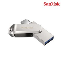 SOI 샌디스크 울트라 듀얼 드라이브 럭스 타입C OTG USB 3.1 1TB / SDDDC4, 없음