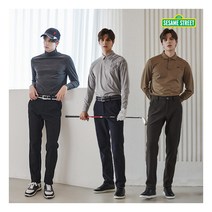 세서미스트리트 남성 기모 웜 크레이프 본딩 팬츠 3종
