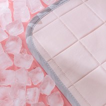 접촉 냉감 오싹 아이스 샤벳 시원한 여름 침대패드, 샤벳 핑크