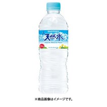 Suntory Foods Natural Water Pet Bottle 산토리푸드 내추럴 미네랄 워터 생수 550ml 24개