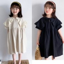 베베니 아동복 봄 여름 가을 자수 레이스 롱 원피스 1+1