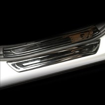 카니발 Ka4 4세대 하이리무진 드레스업 튜닝 용품 카본 블랙 몰딩 커버 19종, 2열 도어스텝 2p