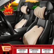 통기성 자동차 목 쿠션 3d 목 headrest pillow in the car memory foam lumbar support head rest pillow car accesso, 6