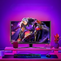 식빵등 USB LED 스트립 조명 5050 RGB 드림 컬러 앰비언트 TV 키트 데스크탑 PC 화면 배경 1M 2M 3M 4M 5V, US PLUG, 5M 60LEDs Kit