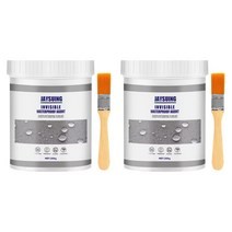 투명 방수 본드 콘크리트 방수접착제 방수스프레이 방수(300g + 브러시), (300g + 브러시)*2