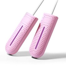 신발 건조기 악취제거 휴대용 UV 신발 건조기 탈취기 제습기 장치 풋 워머 히터 운동화 난방 가전 제품, 03 pink_05 KR