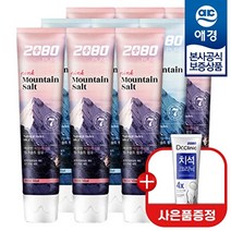 애경 2080 히말라야 마운틴 퓨어 솔트 치약 120g x9개 +치약50g 증정, 크리스탈솔트 치약 120g x9개