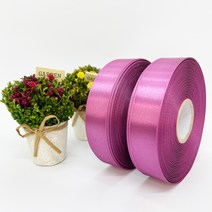 포장 리본 끈 제이제이리본 고밀도주자 2롤 45M (20mm 25mm), 25mm, 와인