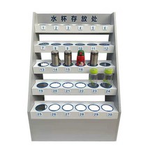 음료수 보관대 방수 물병 꽂이 헬스장 작업장 물통, 상세 페이지 참고, 스틸 우드 40 구멍 4개 보드 1개 8cm