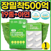 약국 마이크로바이옴 장밀착 람노스 사균체 장정착 파라바이오틱스 5세대 식약처인증 유산균 락토바실러스 애시도필러스 람노서스 30 캡슐 x 1박스 1개월분