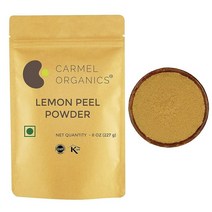 카MEL ORGANICS 레몬 필 파우더 8온스 227g 204989, Lemon Peel Powder -용량 및 사이즈를 확