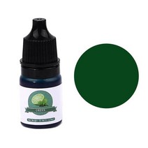 견고한 DIY 공예용 에폭시 수지 컬러 염료 안료 5ML 24 색 응축 액체 착색제 Frangrance Dropper Design 1, 08 green