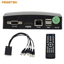 DVR 감시 카메라 시스템 위한 개의 미니 에서 실시간 하이브리드 의 비디오가 있는, 4채널, 영국 플러그