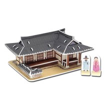 모또 기와집 전통가옥 3D입체퍼즐 만들기