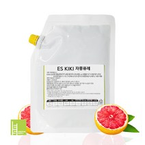 ES식품원료 ES키키자몽퓨레 1.8L, 1개, 1L파우치