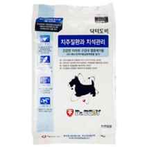 닥터도비 치주질환과 치석관리 기능성 사료, 2kg, 1개, 2000g, 1개
