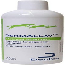 Dechra Dermallay Oatmeal Shampoo for Dogs Cats Horses 12 fl oz NA, 1