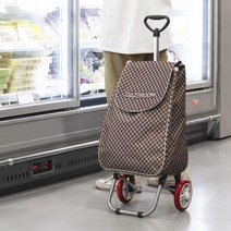 장바구니 캐리어 홈카트 마트 시장 가방 접이식 쇼핑 손수레 바퀴달린 이동식 핸디 구르마, 시크 쇼핑카트_스팟