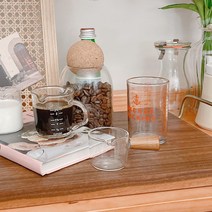 미니 글라스 소스볼 내열유리 계량컵 눈금 비커 종지, 옵션선택, 앵커호킹 150ml