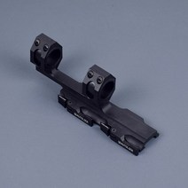 라운드 곡선 레일 휘어지는 병원 천장 커튼 전술 GE 오토매틱스 AR15 스코프 마운트 광학 사이트 라이플 1.5 1.93 20mm 버블 레벨 없음, [05] AD Long Black
