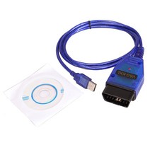 차량 자동차 진단기 스케너 스캐너 obd2 obd 코딩 정비 공구 진단기기 한글 Obd2 Ii Obd Usb 케이블 Kkl Vag-com 409.1 Vwaudiseat Vcds, 협력사, 쇼로