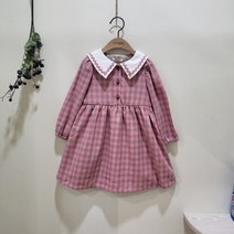 치크 치크 sh06 체크 에리 원피스(PI) CKOW2292G1 (9154429)