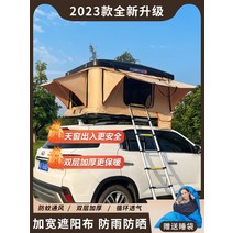 자동차 텐트 차량용 루프탑 캐노피 차박 감성 인스타 그늘막 차량, 면이없는단층