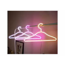 led옷걸이 편집샵 옷가게 옷걸이 매장 촬영 매출상승템!!!, led옷걸이옐로우