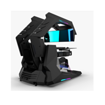 블리스아토 게임용 BJ 스콜피온 게이밍의자, 의자(모니터미포함), 프리미엄형, 핑크(주문제작)