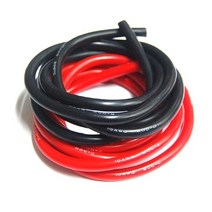 UPGRADE PERFORMANCE UP-WS10RB Silicon Wire 10AWG (RED : 1mtr Black 1mtr) 실리콘와이어 10게이지